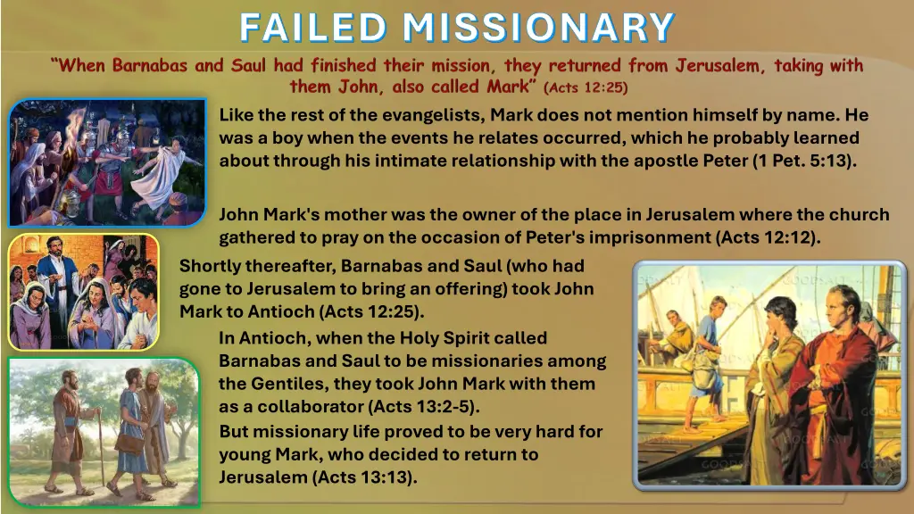 failed missionary