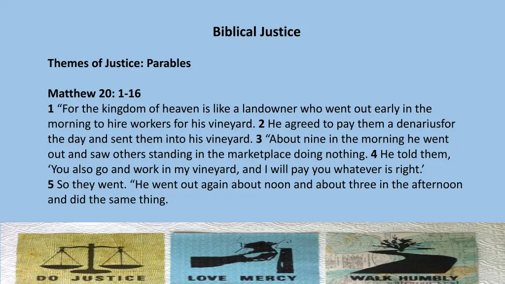 biblical justice 32