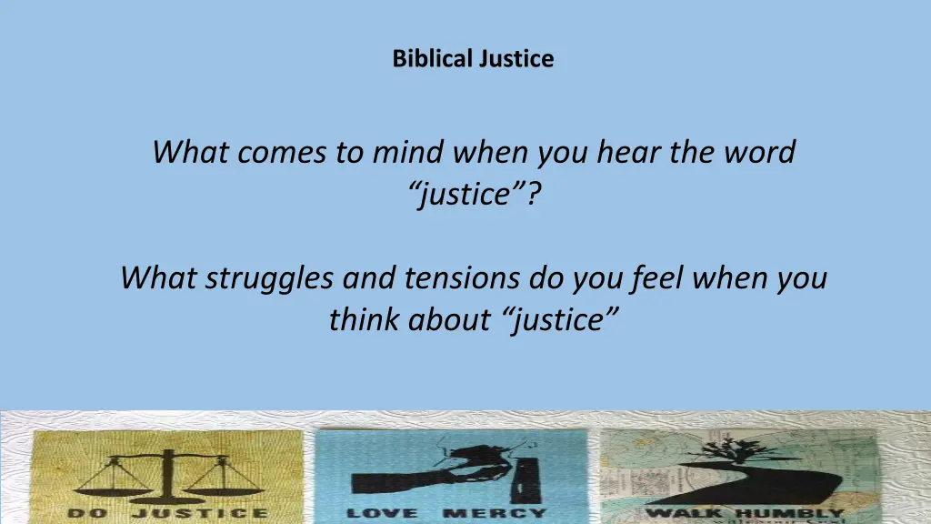 biblical justice