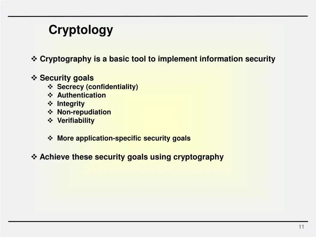 cryptology