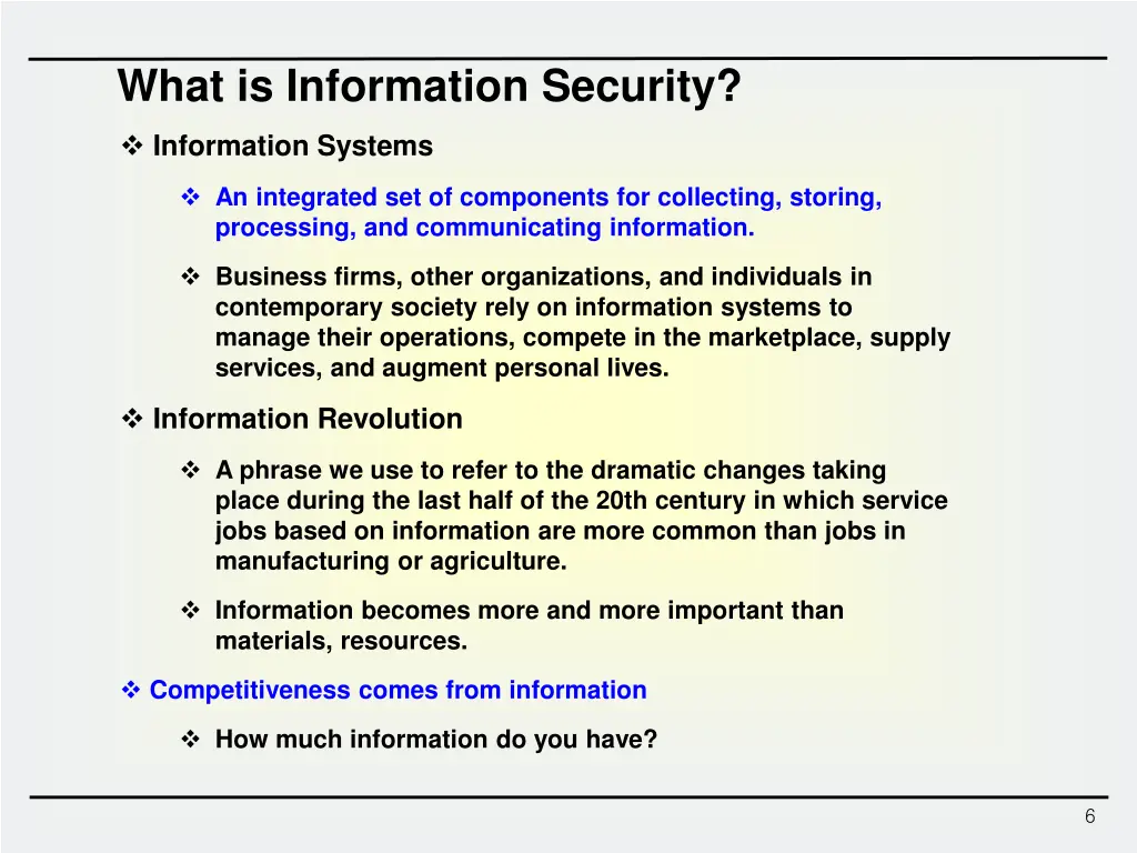 what is information security 1