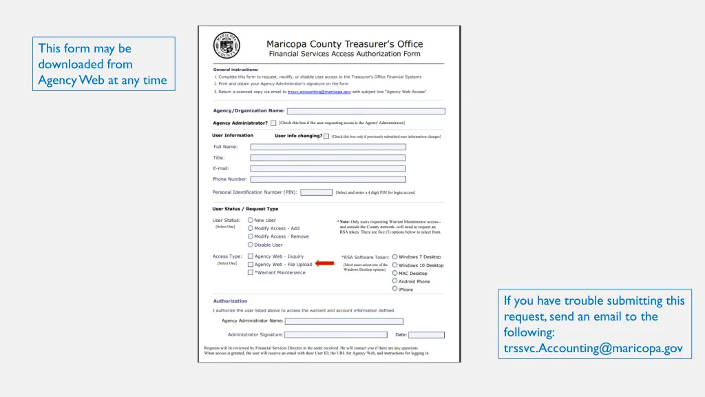 this form may be downloaded from agency