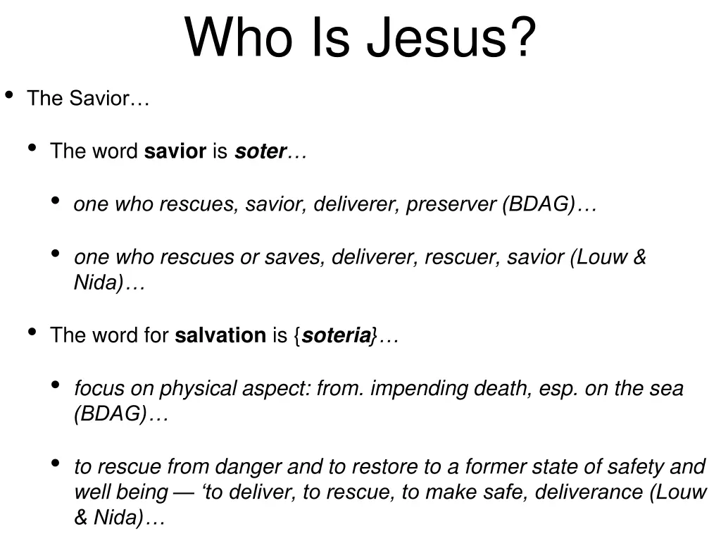 who is jesus 3