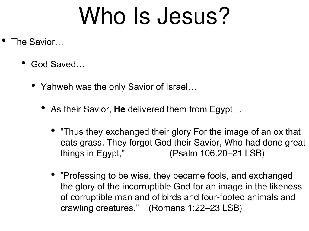 who is jesus 5