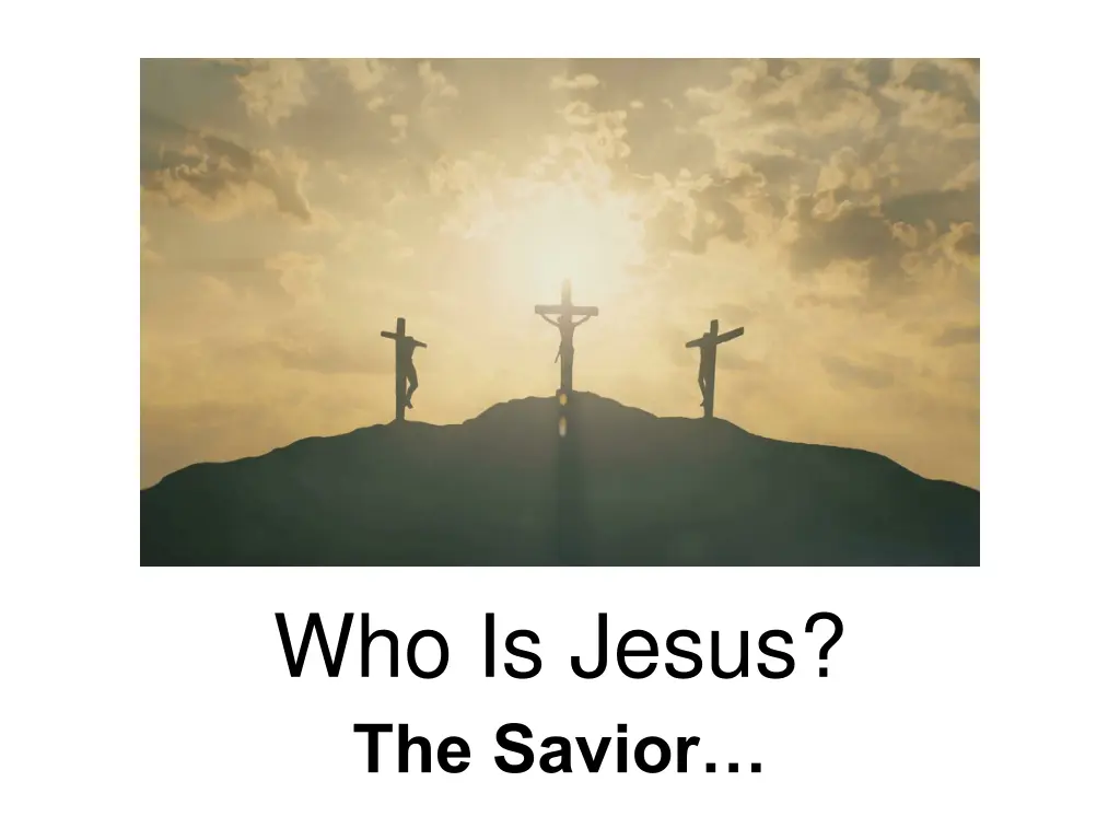 who is jesus the savior