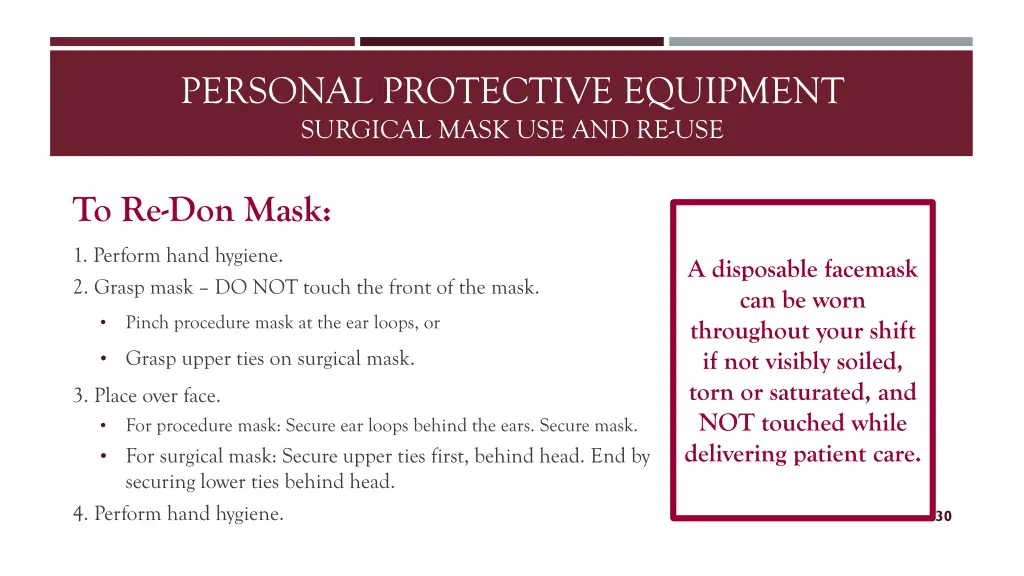 personal protective equipment surgical mask 1