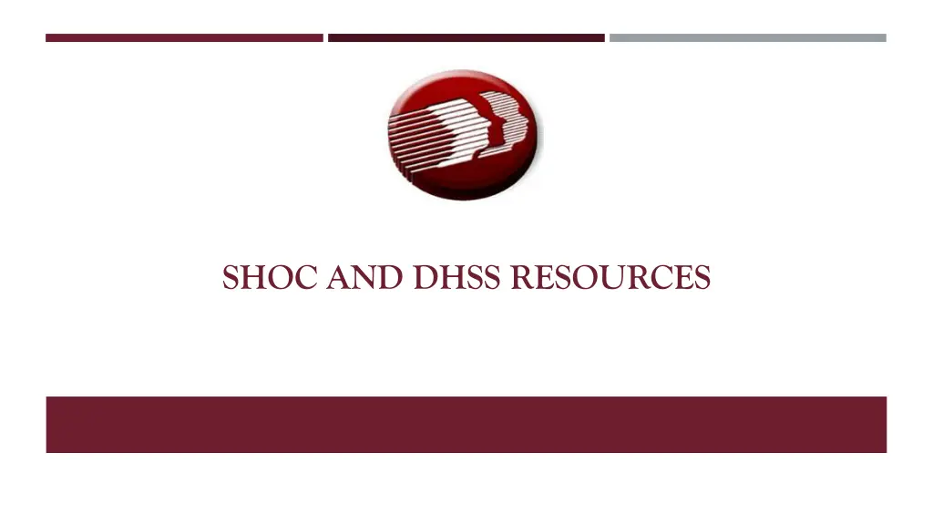 shoc and dhss resources