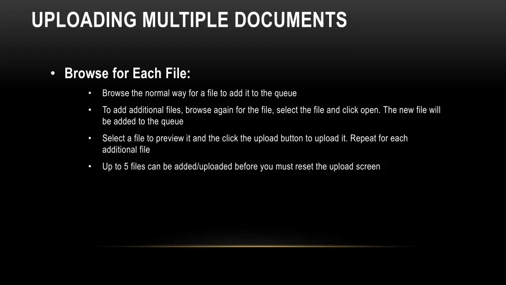 uploading multiple documents 1