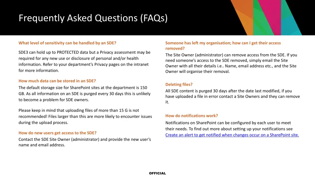 frequently asked questions faqs