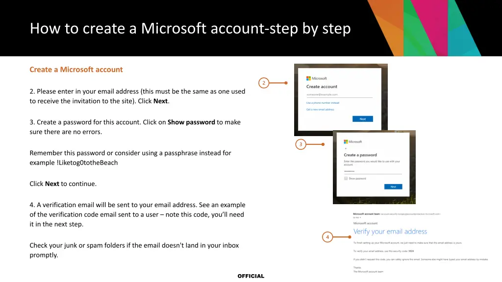 how to create a microsoft account step by step 1