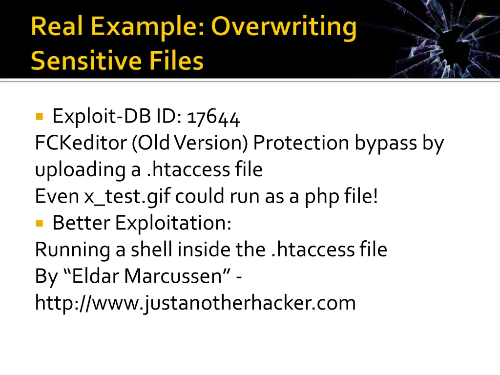 exploit db id 17644 fckeditor old version