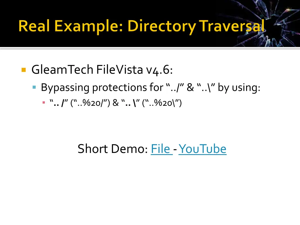 gleamtech filevista v4 6 bypassing protections