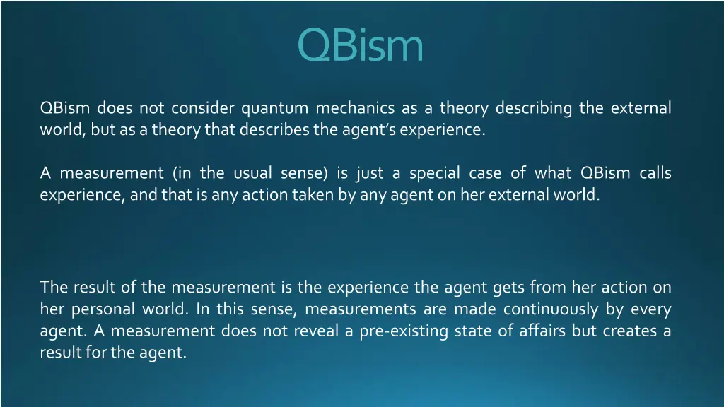 qbism 2