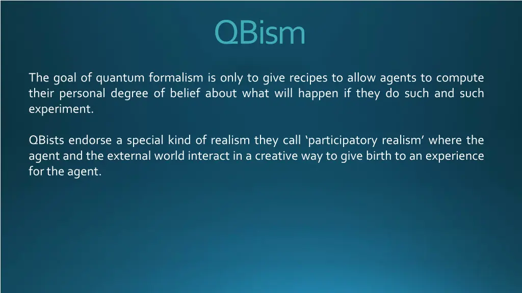 qbism 3