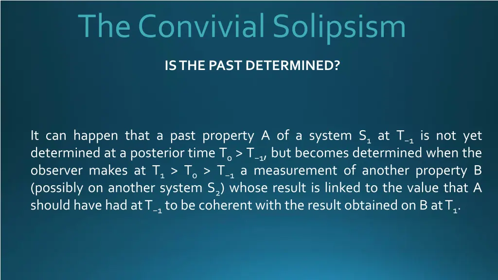 the convivial solipsism 7