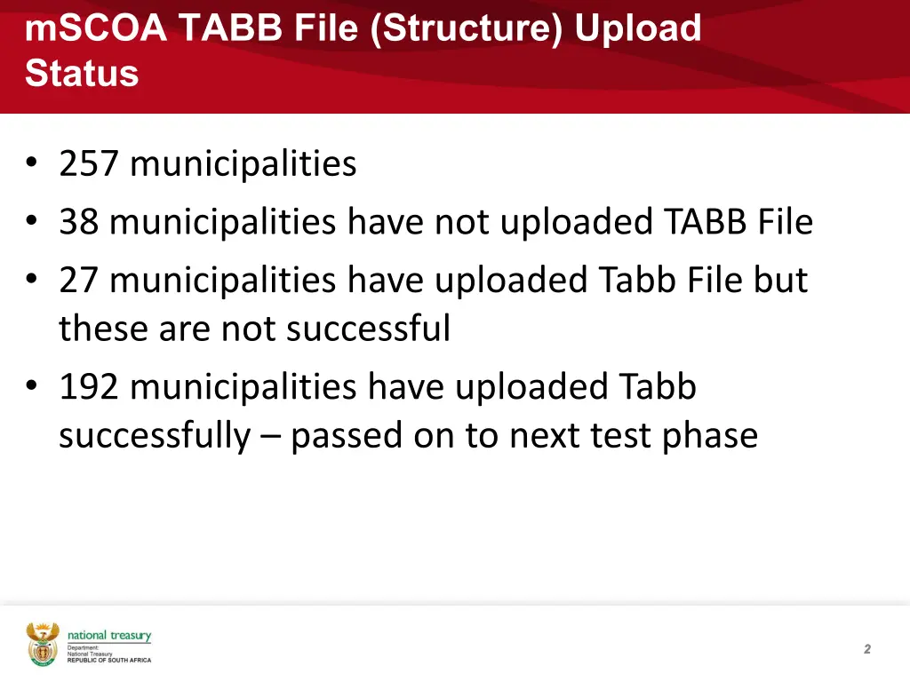 mscoa tabb file structure upload status