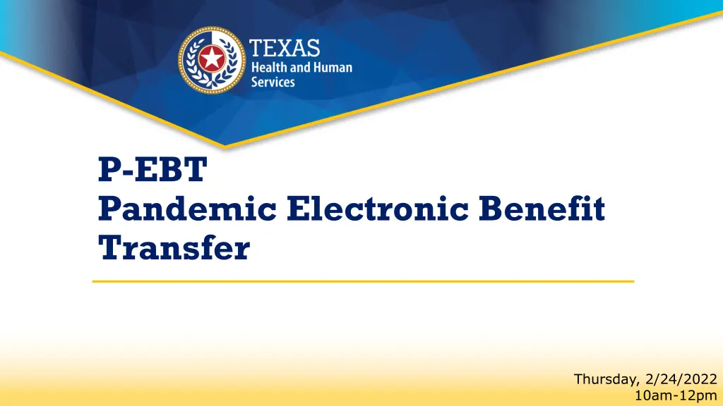 p ebt pandemic electronic benefit transfer 1