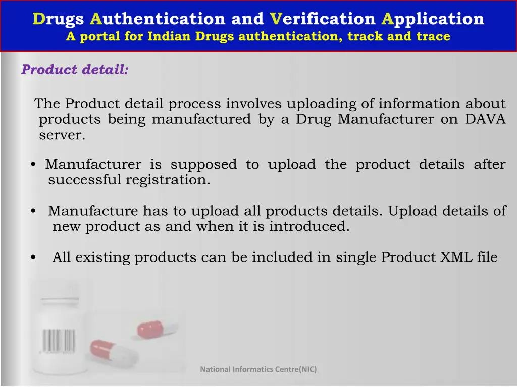 drugs authentication and verification application 10