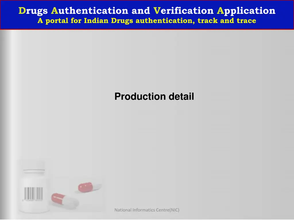 drugs authentication and verification application 17