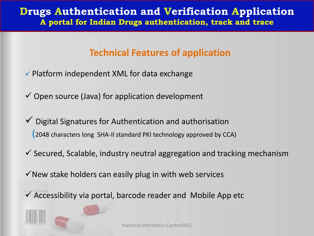 drugs authentication and verification application 2