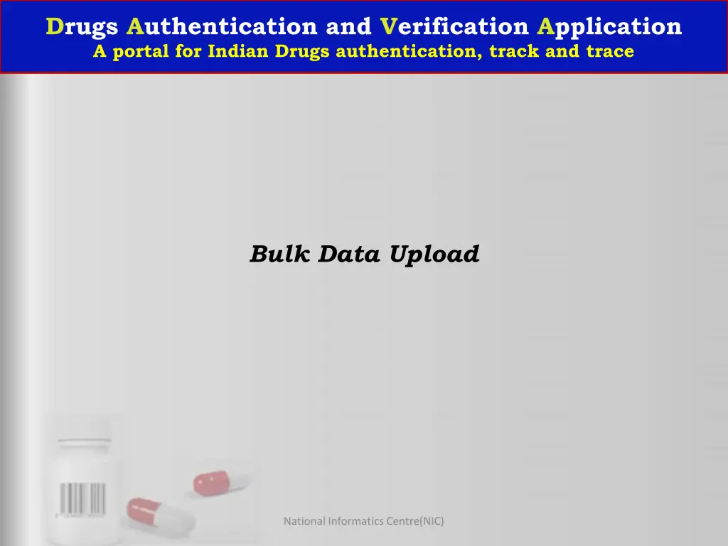 drugs authentication and verification application 26