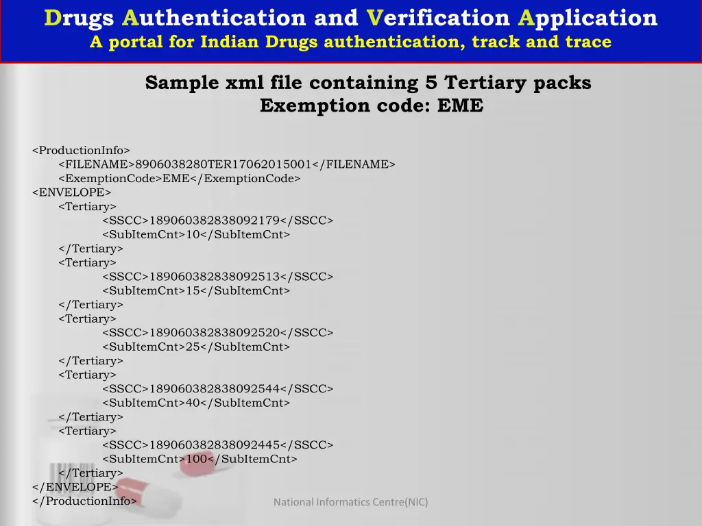 drugs authentication and verification application 31