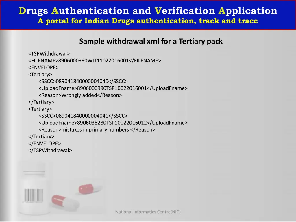 drugs authentication and verification application 37