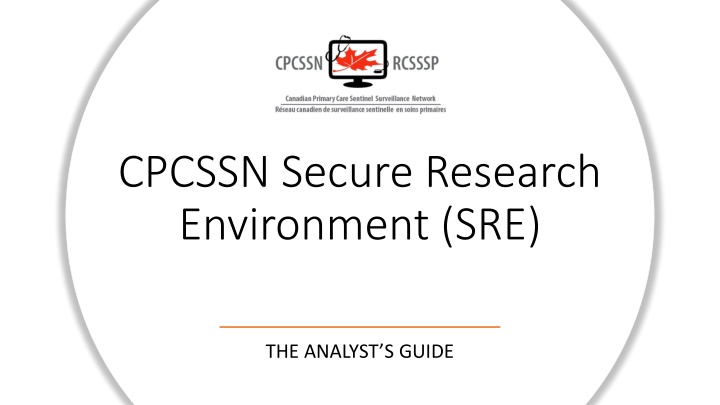 cpcssn secure research environment sre