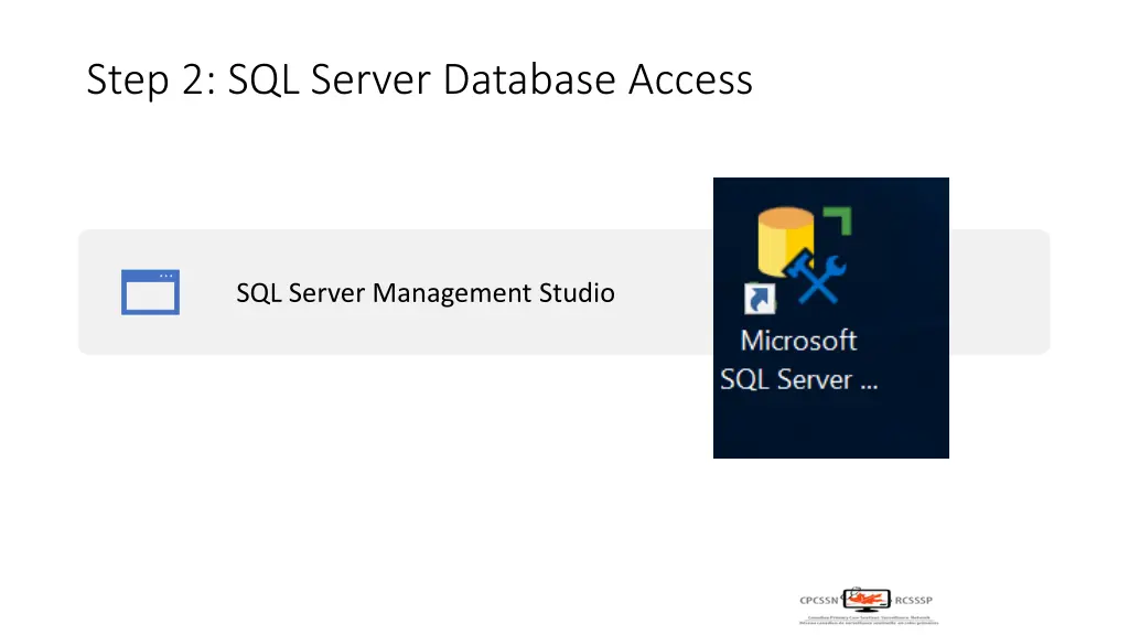 step 2 sql server database access