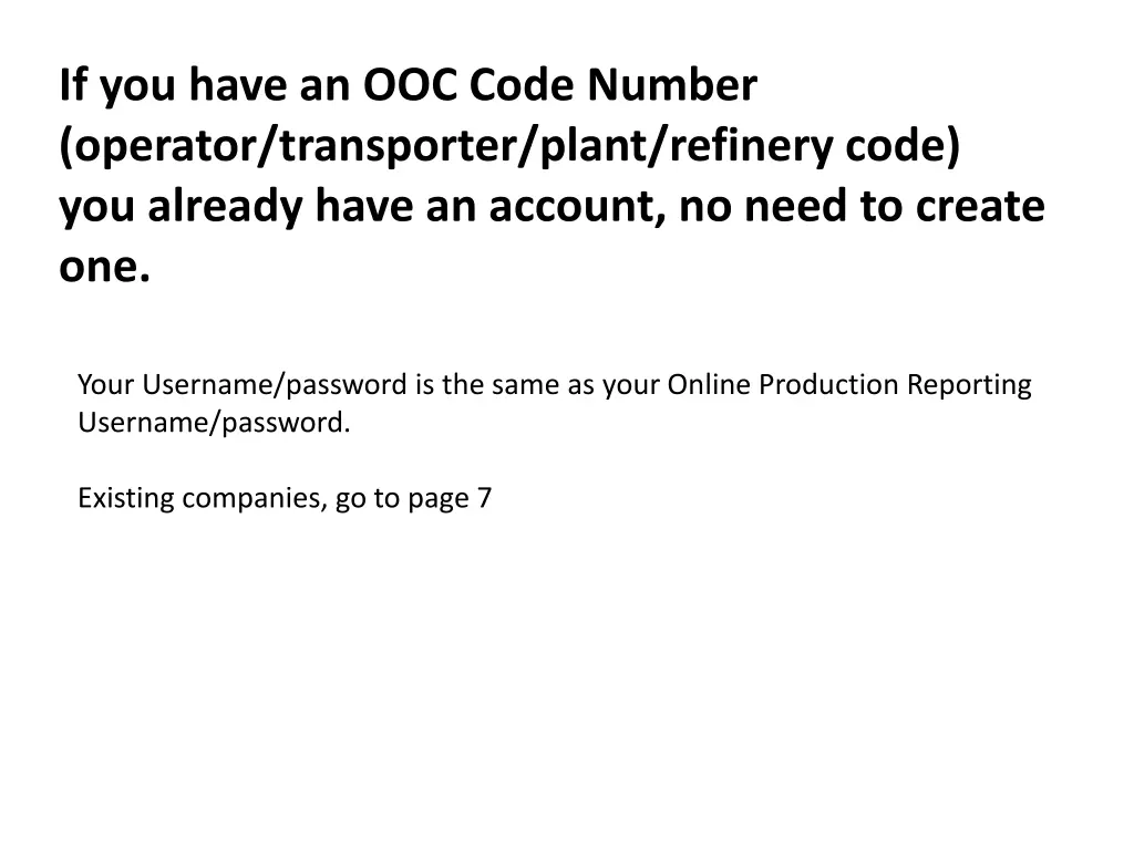 if you have an ooc code number operator