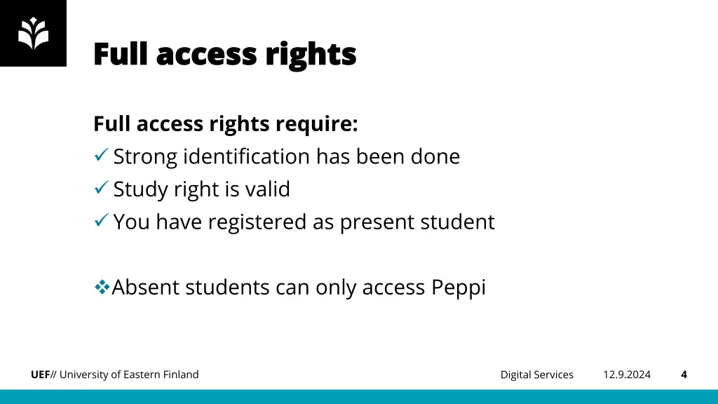 full access rights full access rights