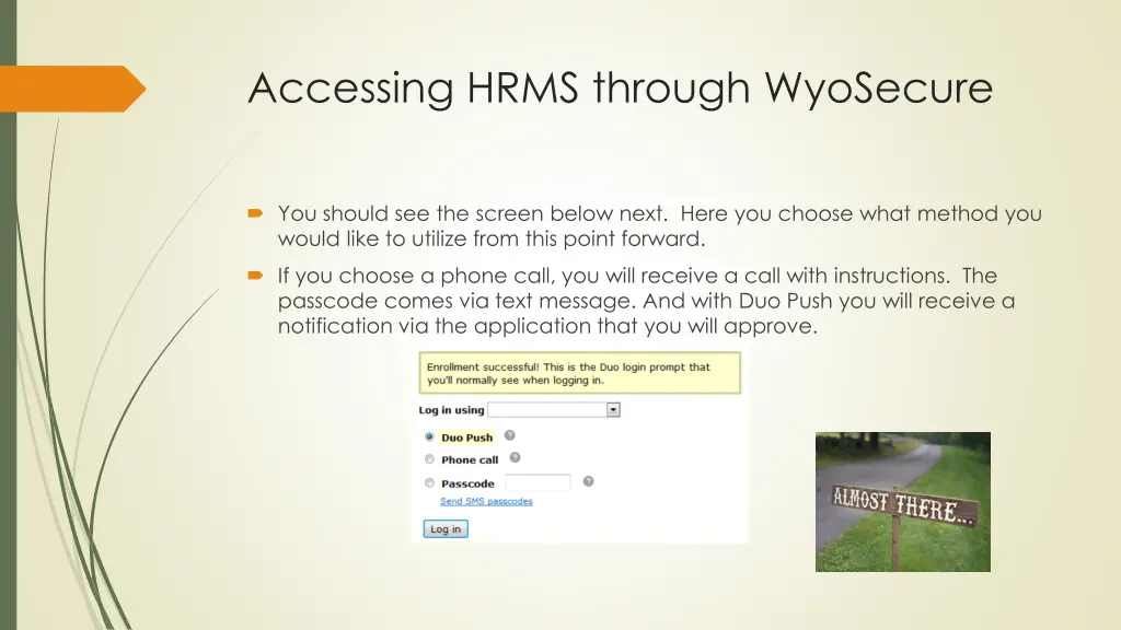 accessing hrms through wyosecure