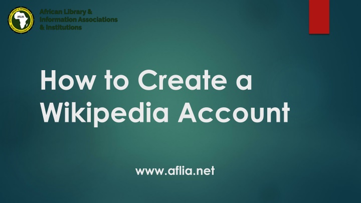 how to create a wikipedia account