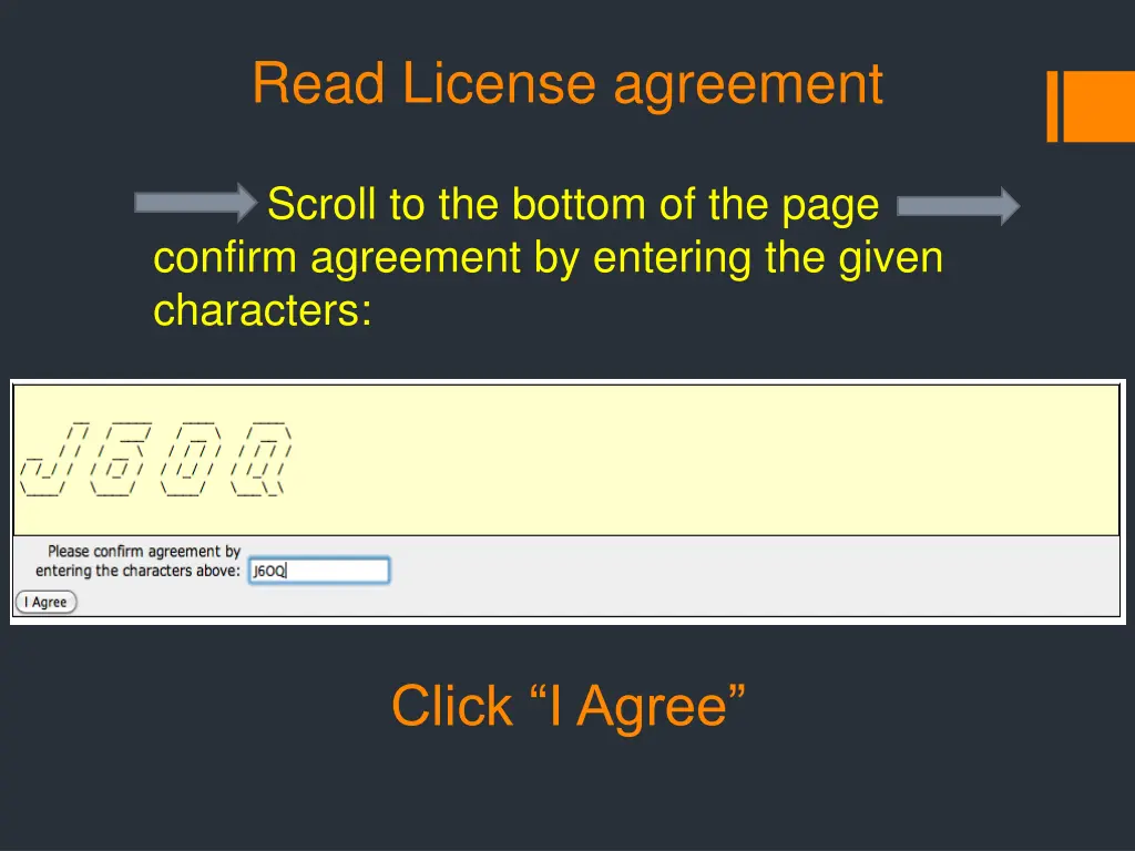 read license agreement