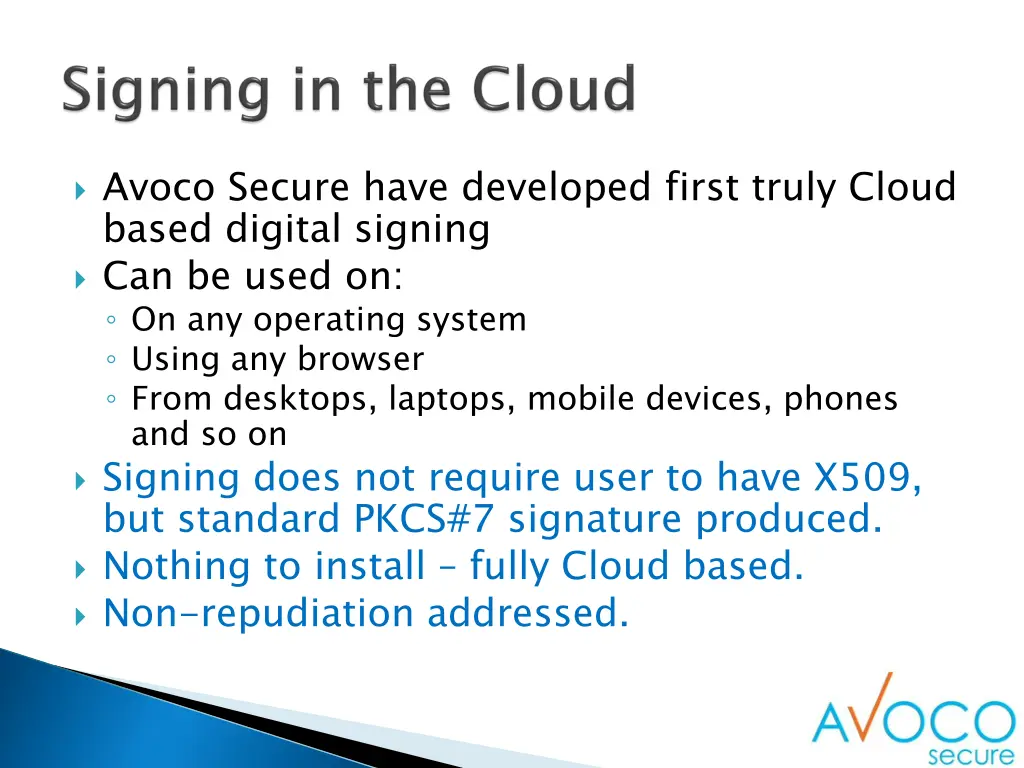 avoco secure have developed first truly cloud