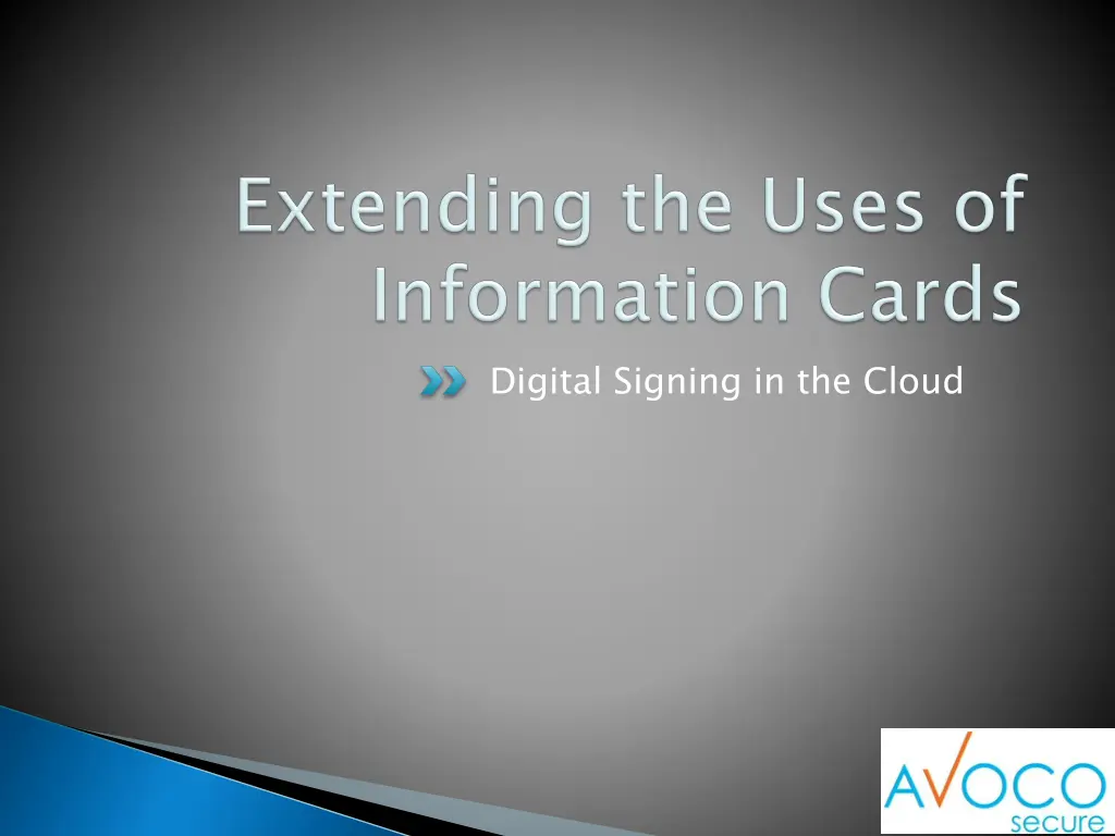 digital signing in the cloud