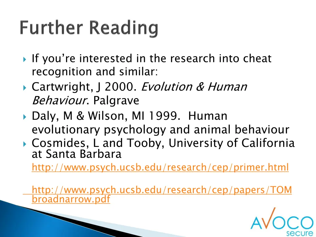 if you re interested in the research into cheat