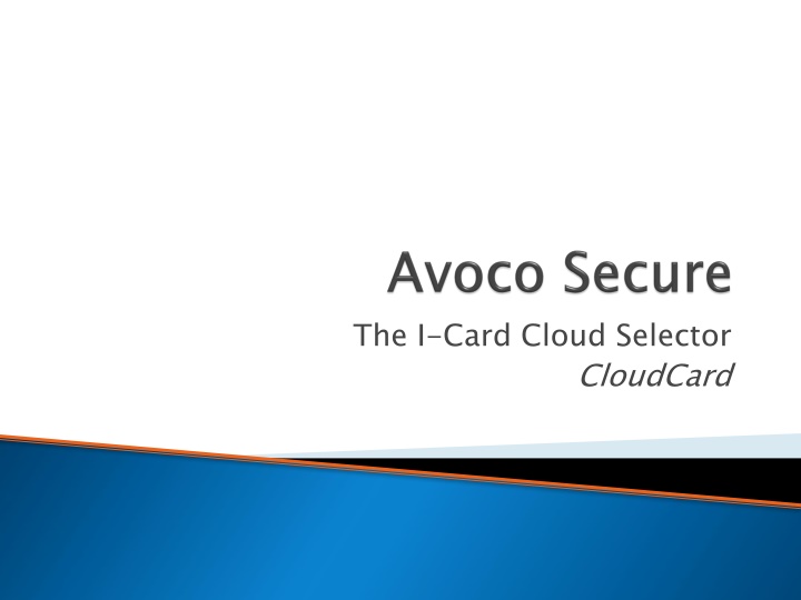 the i card cloud selector