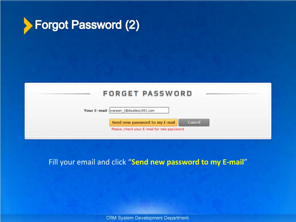 forgot password 2