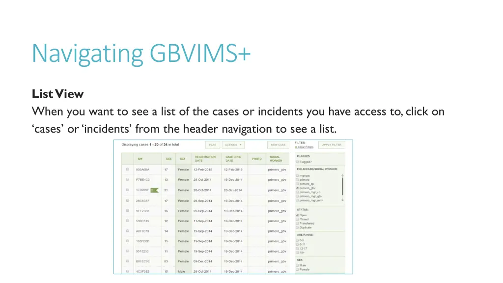 navigating gbvims 4