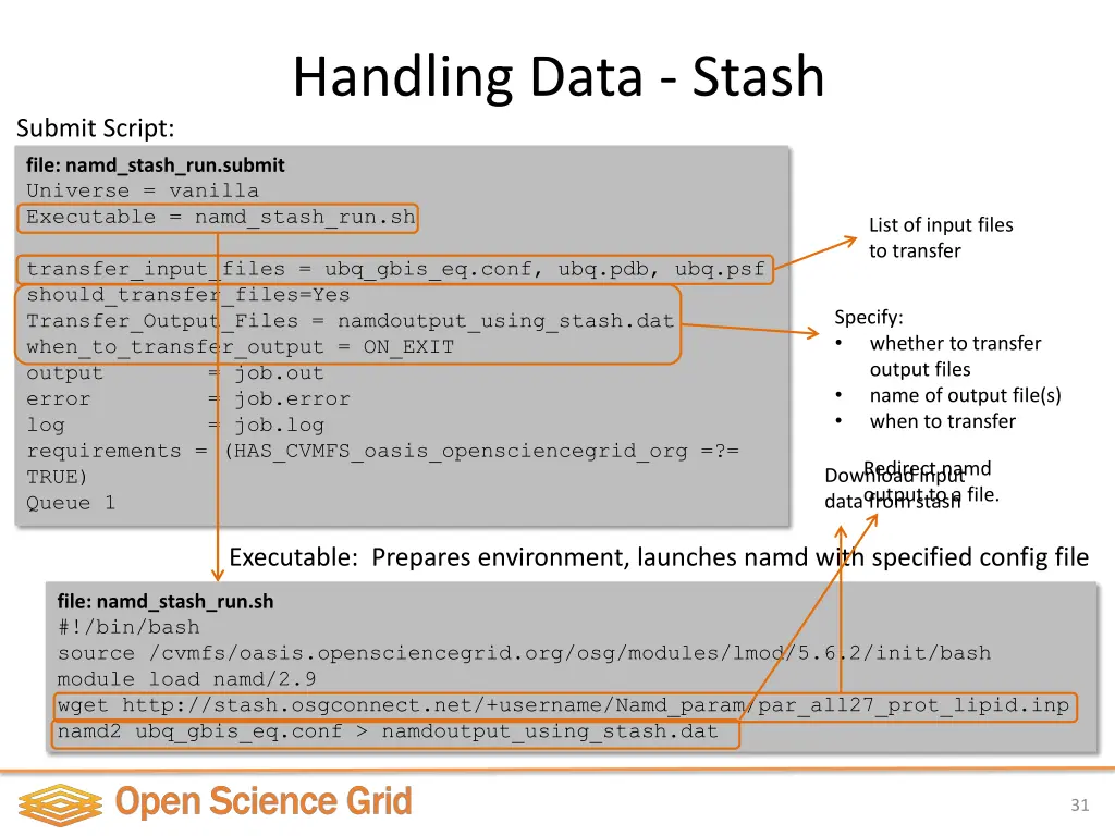 handling data stash 2