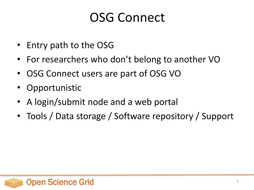 osg connect