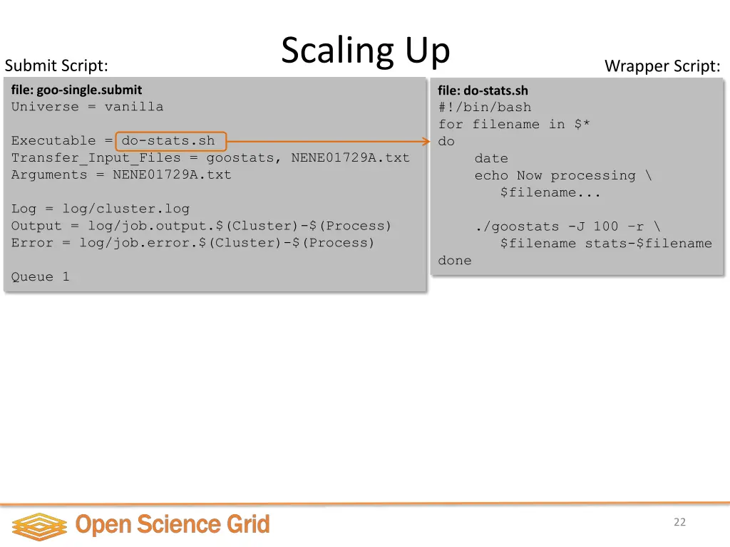 scaling up