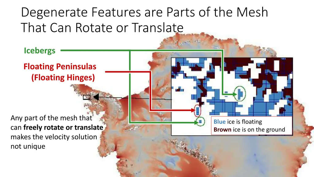 degenerate features are parts of the mesh that