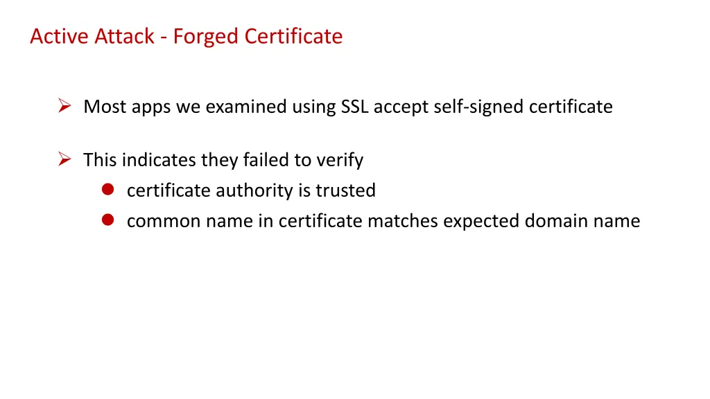 active attack forged certificate