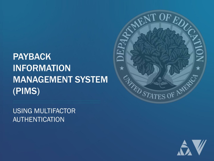 payback information management system pims