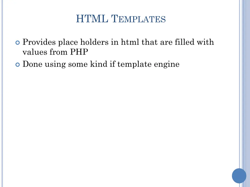 html t emplates