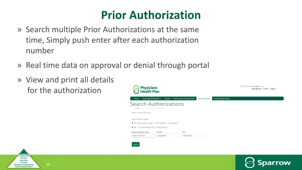 prior authorization