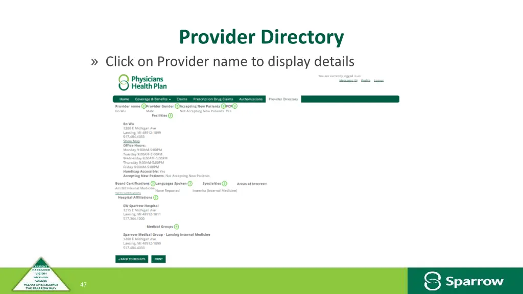 provider directory 5