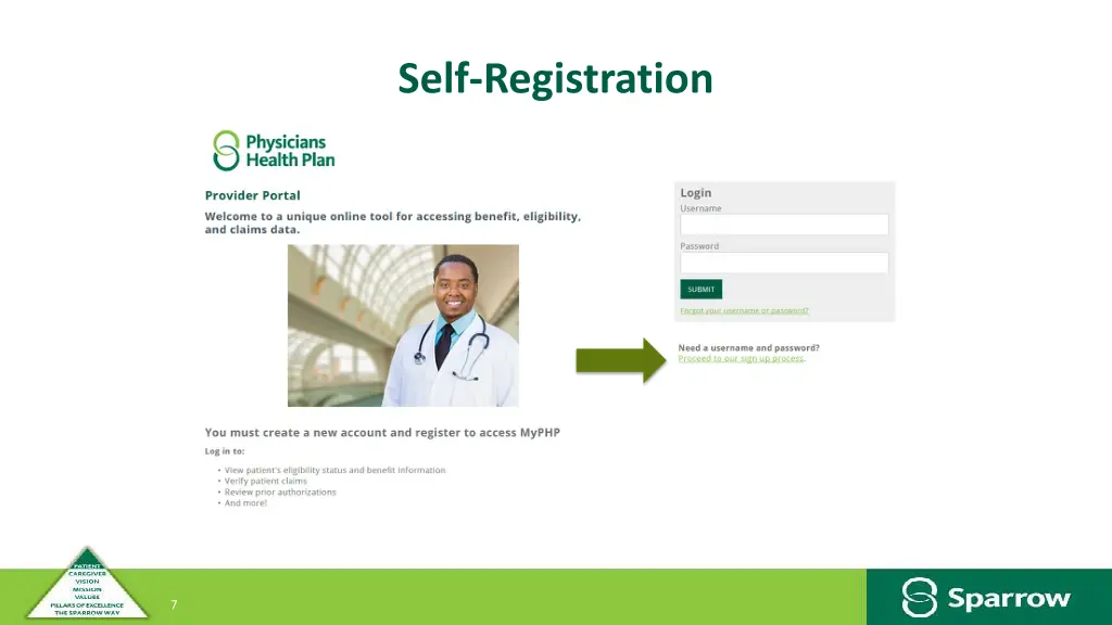 self registration 1